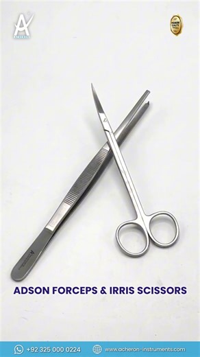 Acheron Instruments (Pvt.) Ltd. on Instagram: "Acheron Instruments presents the Adson Forceps, designed for ultimate precision in delicate procedures. With fine tips and superior grip, these forceps are perfect for handling tissue and suturing with ease and accuracy. 💡 Order Now: Visit https://acheron-instruments.com 📞 Call Us: +92 325 0000 224 📧 Email: sales@acheron-instruments.com . . #AdsonForceps #SurgicalInstruments #AcheronInstruments #MedicalTools #PrecisionInSurgery #HealthcareSolutio