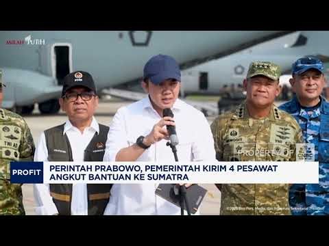 Perintah Prabowo, Pemerintah Kirim 4 Pesawat Angkut Bantuan Ke Sumatra