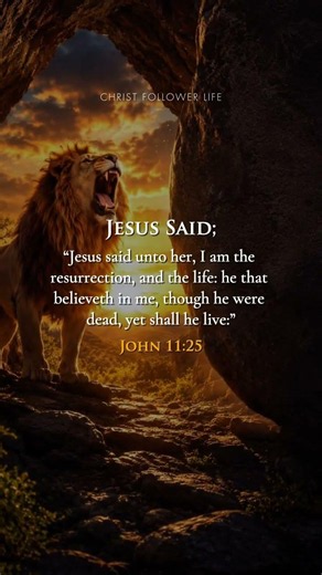 I Am The Resurrection And The Life ✨ John 11:25 | He That Believeth In Me Shall Live #god #faith