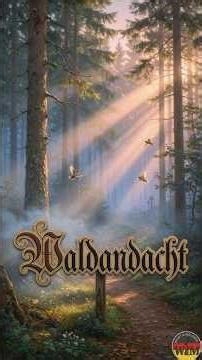 Waldandacht Frühmorgens wenn die Hähne krähn Altes deutsches Morgenlied