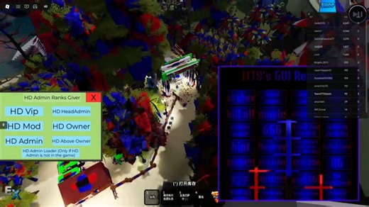 【Roblox整蛊】利用EXO serverside破坏了一个role play game