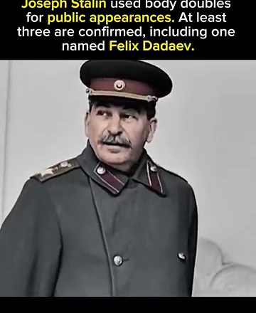 Joseph Stalin’s Secret Body Doubles #shorts
