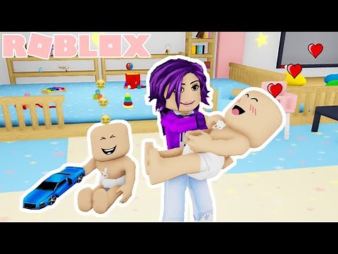 Kate cares for babies at Twilight Daycare! 🍼 | Roblox Roleplay