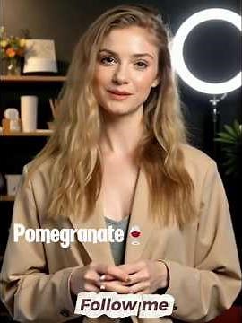 "Pomegranate Power 🍎 | The Secret Superfruit for Glowing Skin & Better Health 💪