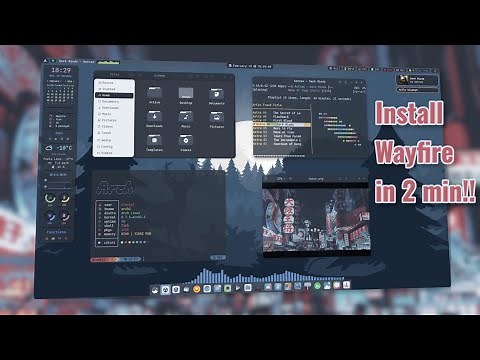 How to install Wayfire in 2 min!!