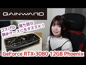 【Gainward】GeForce RTX3080 12GB Phoenix 初めてグラボのレビューしてみた！