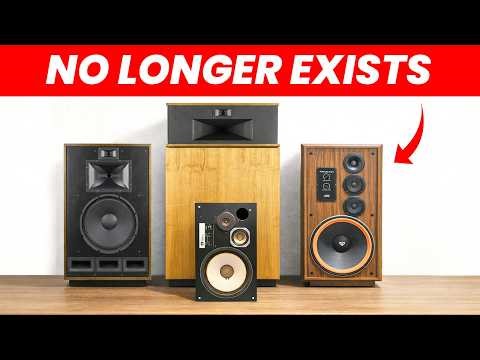The 150lb Vintage Speaker Brands That TERRIFIED The Industry (And Vanished)