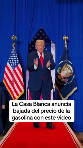 Asi anuncia LA CASA BLANCA la bajada del precio de la gasolina #2026 #fyp #fyppppppppppppppppppppppp
