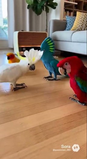 Cockatoos Throw Epic Dance Party