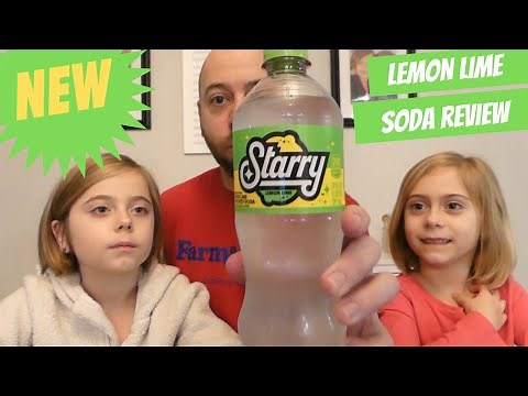 NEW Starry Lemon Lime Soda from Pepsi Review - Taste Test