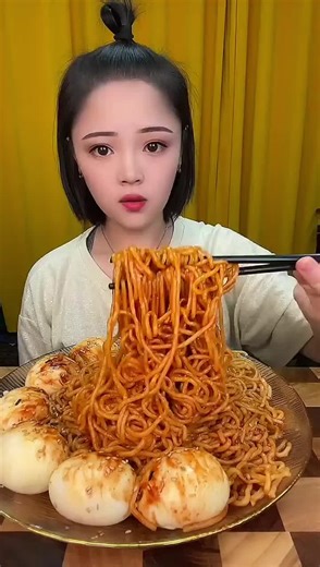 ASMR Sound On 🔊 Tiktok Eating Show 😋 #food #foodie #asmr #asmrsounds #asmrvideo #asmrtiktoks #asmrfood #asmreating #chinesefood #chinesemukbang #chineseasmr #koreanfood #japanesefood #spicy #spicyfood #mukbang #eatingshow #mukbangeatingshow #mukbangvideo #fyp #fypシ #trending #trendingvideo #trend #delicious #hungry #noodles #egg #spicynoodles