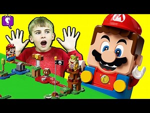Lego Super Mario Kits 71362 and 71360 with HobbyKidsTV - Videos For Kids