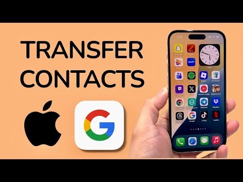 How To Transfer Contacts From iCloud To Gmail