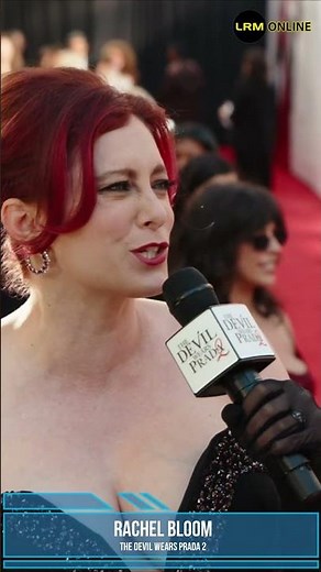 Rachel Bloom on Acting with Anne Hathaway in The Devil Wears Prada 2