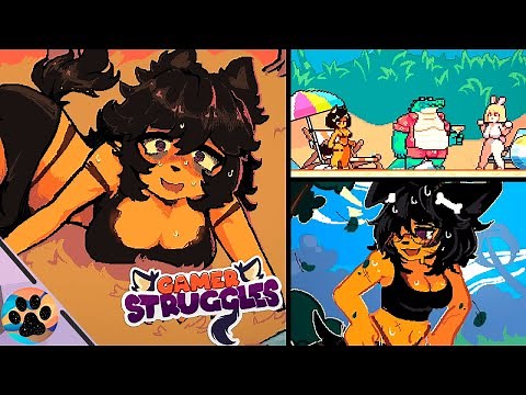 The girl went out to "touch the grass" | Gamer Struggles