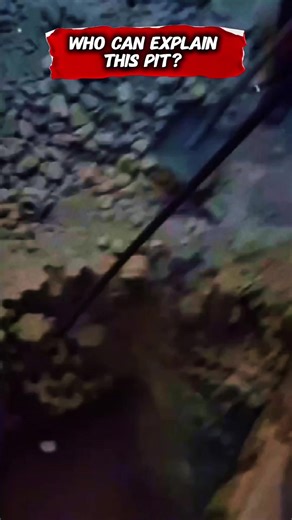 Mysterious Glowing Pit: What Lies Beneath?