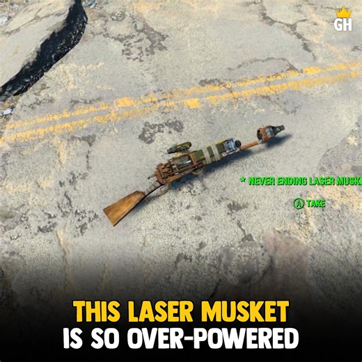 Is this Fallout 4's most ridiculously powerful weapon? 😅 | GamingHero