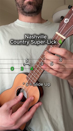 This Nashville LICK Just BROKE My Uke 🤯 #ukulele #tutorial