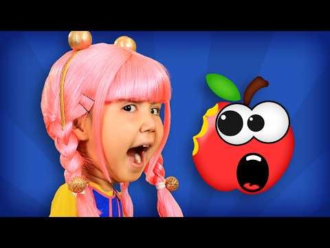 Sweet Apple with Super Mini DB | D Billions Kids Songs
