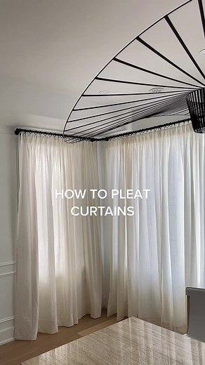 How to Pleat Curtains for an Elevated Look