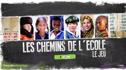 Le 1er documentaire de la série "Les chemins de l'école" sera sur votre petit écran dimanche 26/04 à 14h40 Aller à l'école pour s'inventer un avenir ! | Lumni.fr