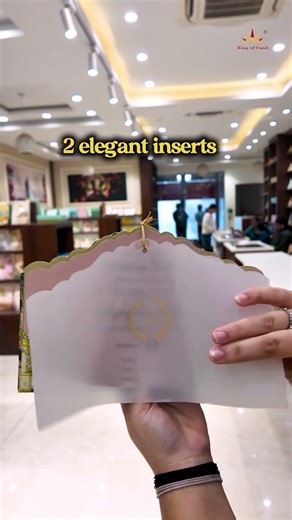 Elegant Green Wedding Card #carddesigner #weddinginvitation #cardcreations