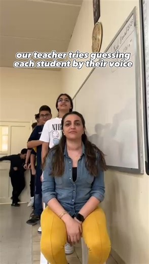 Teacher's Voice Guessing Challenge with Students