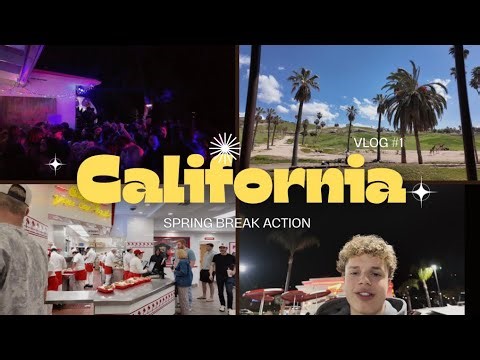 SPRING BREAK ACTION IN CALIFORNIA 🇺🇸🌴
