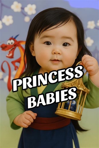 Create Disney Princess Babies with AI Technology