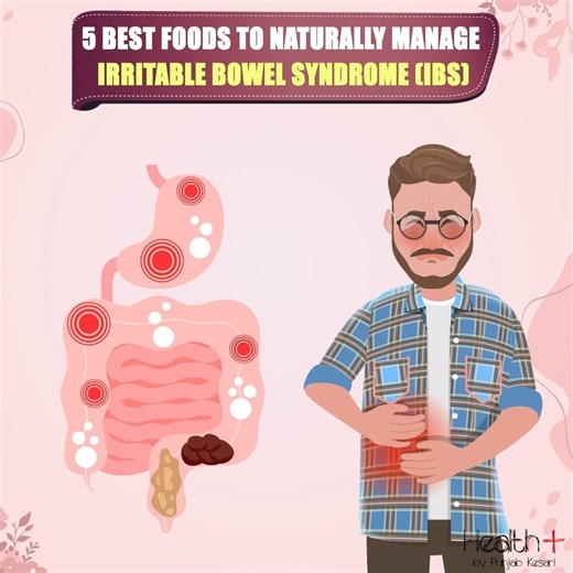 27K views · 222 reactions | 5 Best Foods to Naturally Manage Irritable Bowel Syndrome (IBS) | Health+ | Facebook