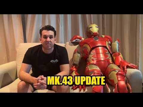 3d Printed Iron Man Suit - Update on the Mark 43