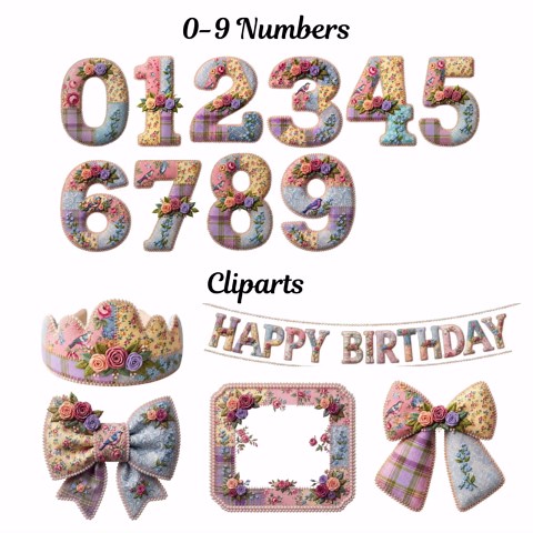 Faux Embroidered Patchwork Alphabet & Numbers PNG Quilted Cottagecore Letters Bundle Coquette Grandmacore Sublimation Pearl Trim DIY Designs - Etsy