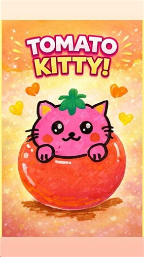 Satisfying, ONLY Blue POSCA, ASMR Drawing, Cute Blue Cat Creature 💙