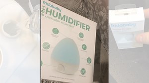 Watch Fridababy 3 in 1 Humidifier Diffuser Nightlight   Vapor Drop on Amazon Live