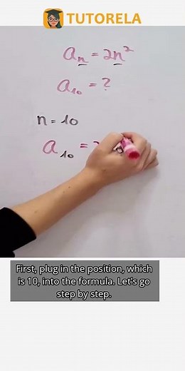 Find the 10th Term in the 2n² Sequence! #Math #Series #Series/Sequences