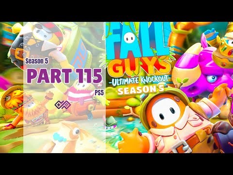 FALL GUYS SEASON 5.5 - Playthrough No Commentary - Part 115 [PS5]