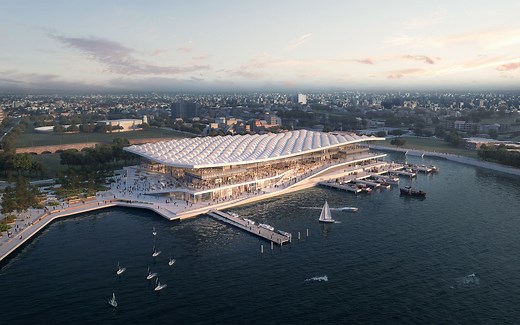方案设计 | 悉尼鱼业市场 Sydney Fish Market 3XN