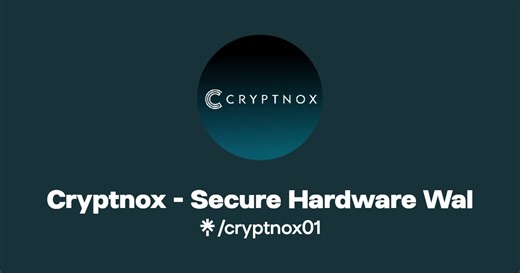 Cryptnox - Secure Hardware Wal | Linktree