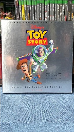 Toy Story Deluxe CAV LaserDisc Box Set – The Ultimate 1996 Collector’s Edition