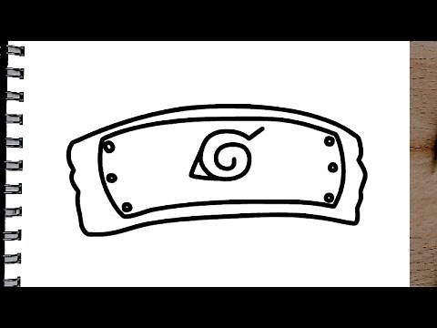 Como dibujar la BANDA de Naruto paso a paso