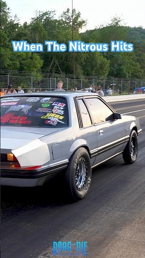 Nitrous Mustang JJ Da Boss Arm Drop Natural Bridge Virginia #dragordie #dragracing #noprep