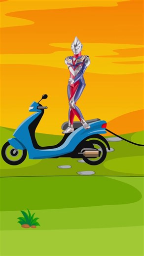 Ultraman Tiga is so mischievous, he actually played a trick on Ryu from Street Fighter!