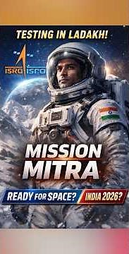ISRO’s Mission MITRA Explained 🚀 | Gaganyaan Human Spaceflight तैयारी in Ladakh |India Space Mission
