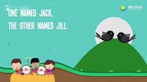 Two Little Blackbirds Song for Kids With Lyrics | Bird Songs for Children