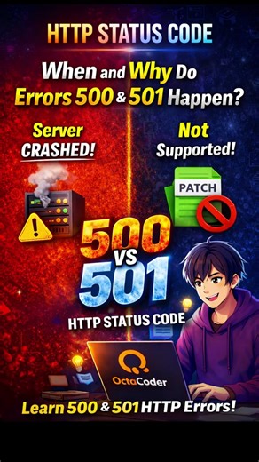 HTTP 500 vs 501 – Internal Server vs Not Implemented!