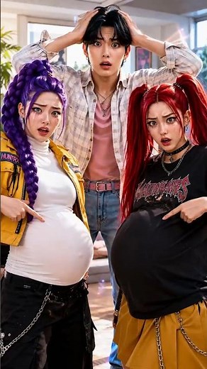 Jinu's Choice The Pregnancy Truth! 😱 Rumi vs Mira #kpop #kpopdemonhunters #rumi #jinu #mira #huntrix