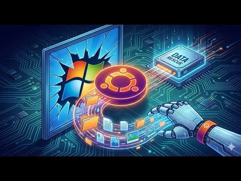 Bypass Broken Windows: Recover Data with Ubuntu