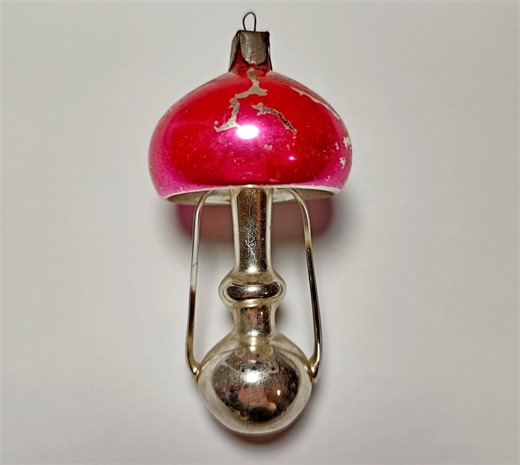 Vintage USSR Glass Christmas Ornament – Desk Lamp Soviet - Etsy