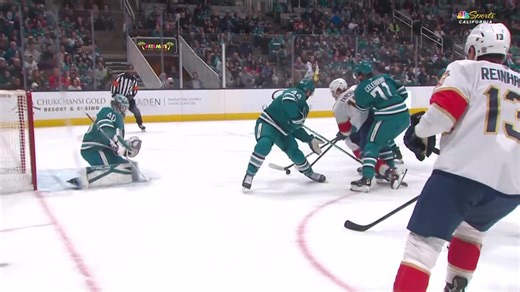Alexandar Georgiev with a Spectacular Goalie Save vs. Florida Panthers