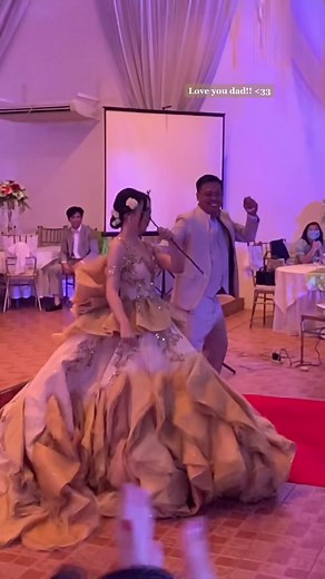 Father and Daughter Debut Dance
